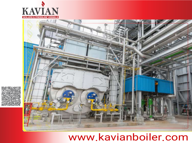 دیگ بخار دو کوره /شناور دیگ بخار